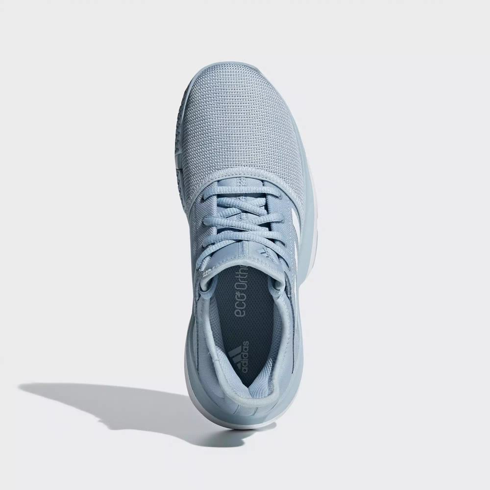 Adidas SoleCourt Boost Zapatillas De Tenis Azules Para Niña (MX-62208)